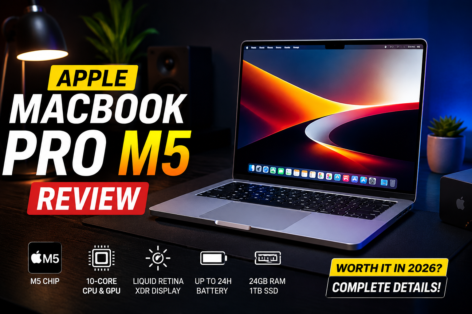 Apple MacBook Pro M5 review thumbnail